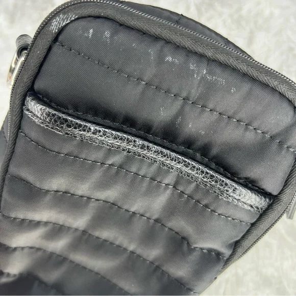 CYNTHIA ROWLEY Black Nylon Zelda Crossbody With Love Strap - Picture 9 of 16